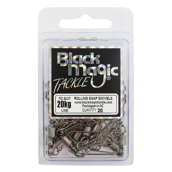 Black Magic Snap Swivel Economy Pack